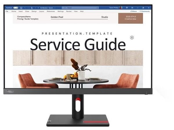 LENOVO Monitor ThinkVision S24i-30 23.8'' FHD IPS, Slim Bezel, HDMi, VGA, 3YearsW