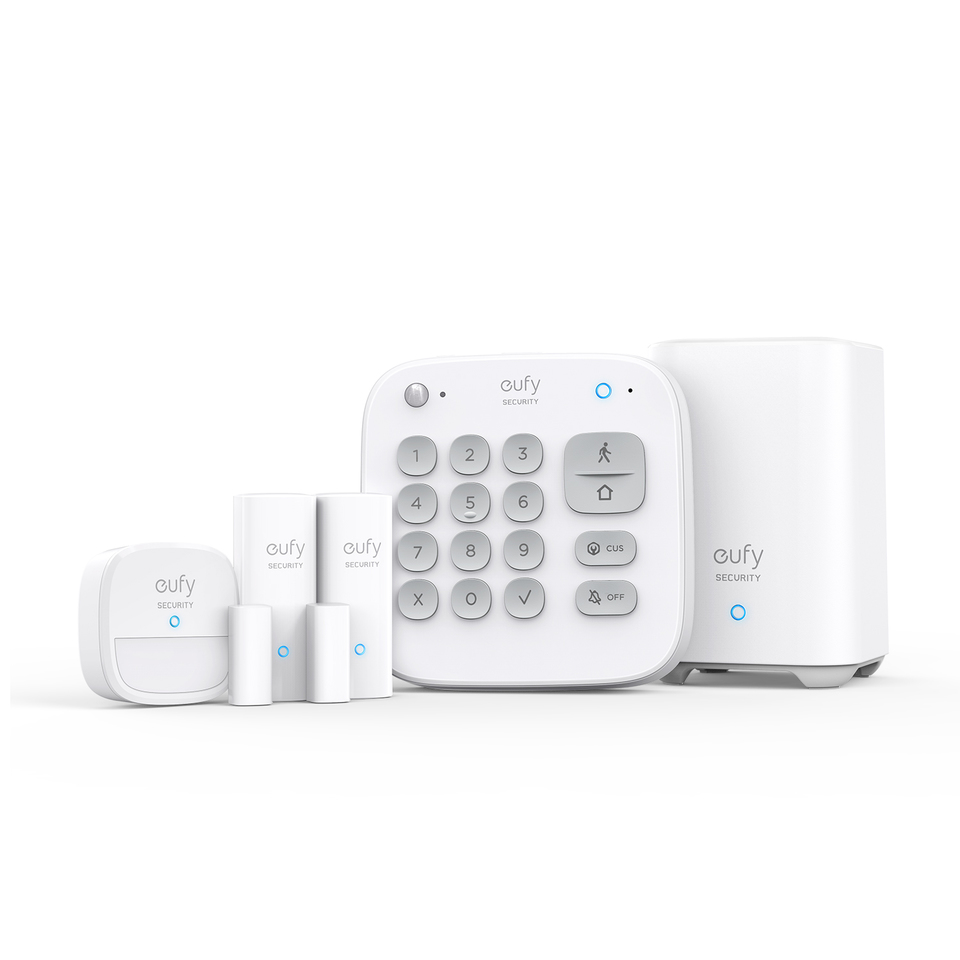 ANKER Eufy Security Alarm System 5 Pieces Kit with Homebase