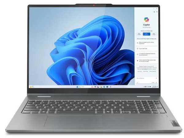 LENOVO Laptop IdeaPad 5 2-in-1 16IRU9 16'' WUXGA IPS/Intel Core i7-150U/16GB/512GB/Intel Graphics/Win 11 Home/2Y CAR/Luna Grey