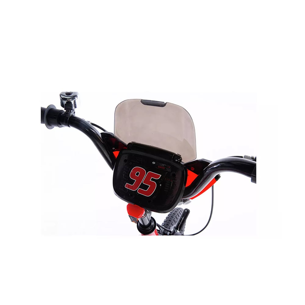 Huffy Cars Red/Black Bike 16 inch (21781W) (HUF21781W)