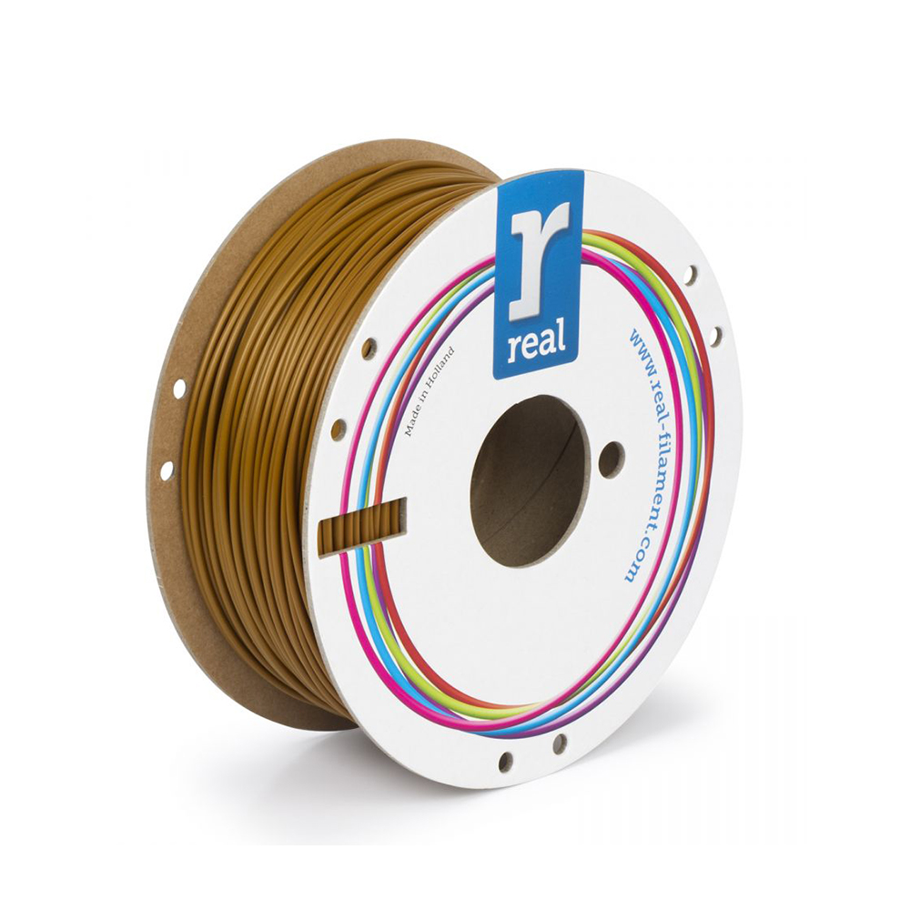 REAL PLA 3D Printer Filament - Orange - spool of 1Kg – 2.85mm (REALPLARORANGE1000MM285)