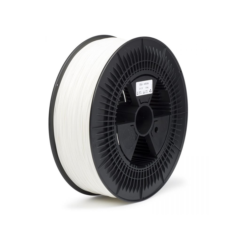 REAL PETG 3D Printer Filament White - Spool of 5Kg - 2.85mm (REALPETGRWHITE5000MM285)