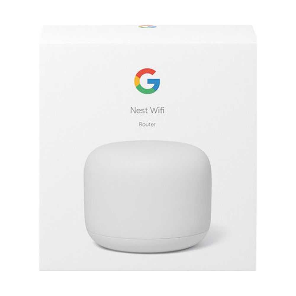 Google Nest WiFi Router White (GA00595-DE)