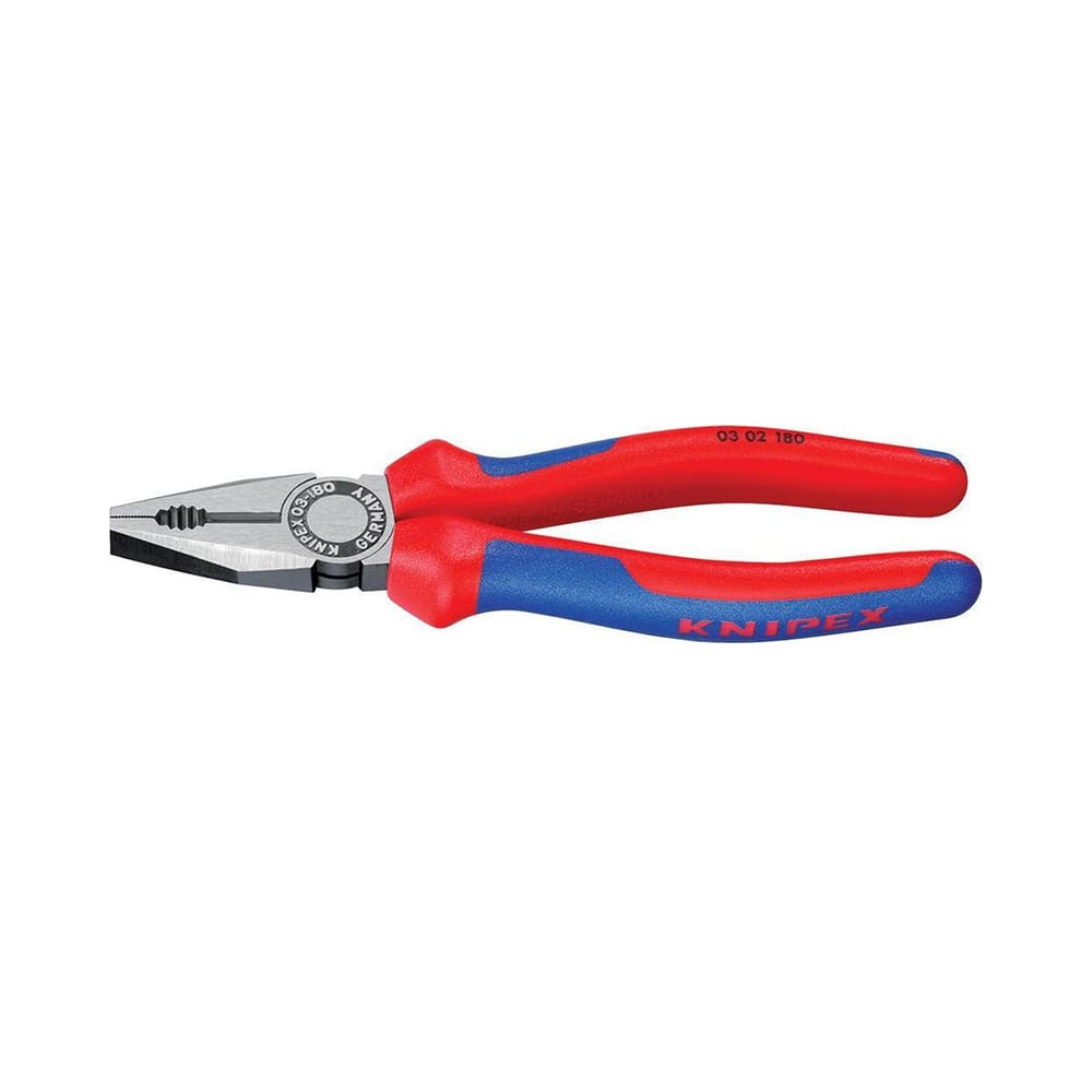 Knipex Πένσα Ίσια Ηλεκτρολόγου Μήκους 200mm (0302200K) (KNI0302200K)