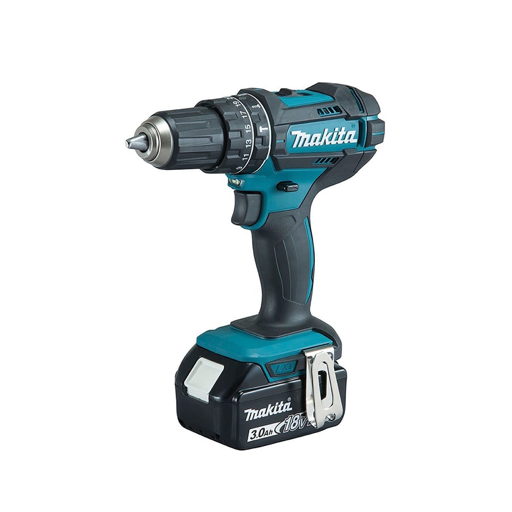 Makita DHP482JX13 Κρουστικό Δραπανοκατσάβιδο Μπαταρίας 18V 2x3Ah (DHP482JX13) (MAKDHP482JX13)