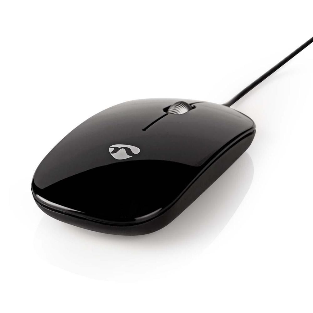 Nedis Wired Mouse Black (MSWD200BK) (NEDMSWD200BK)