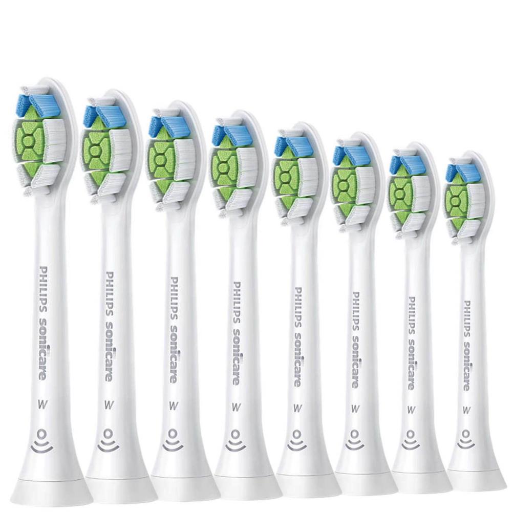Philips Sonicare W2 Optimal White Replacement Heads for Electric Toothbrush 8pcs (HX6068/12) (PHIHX6068.12)