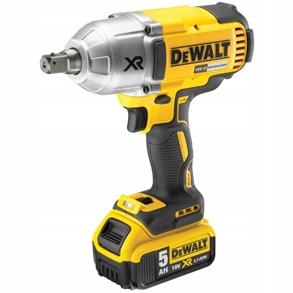 Dewalt Brushless Μπουλονόκλειδο 18V 2x5Ah με Υποδοχή 1/2" (DCF899P2-QW) (DEWDCF899P2-QW)