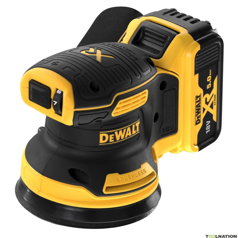 Dewalt Έκκεντρο Τριβείο 125mm Μπαταρίας 18V Solo με Ρύθμιση Ταχύτητας και με Σύστημα Αναρρόφησης (DCW210NT-XJ) (DEWDCW210NT-XJ)