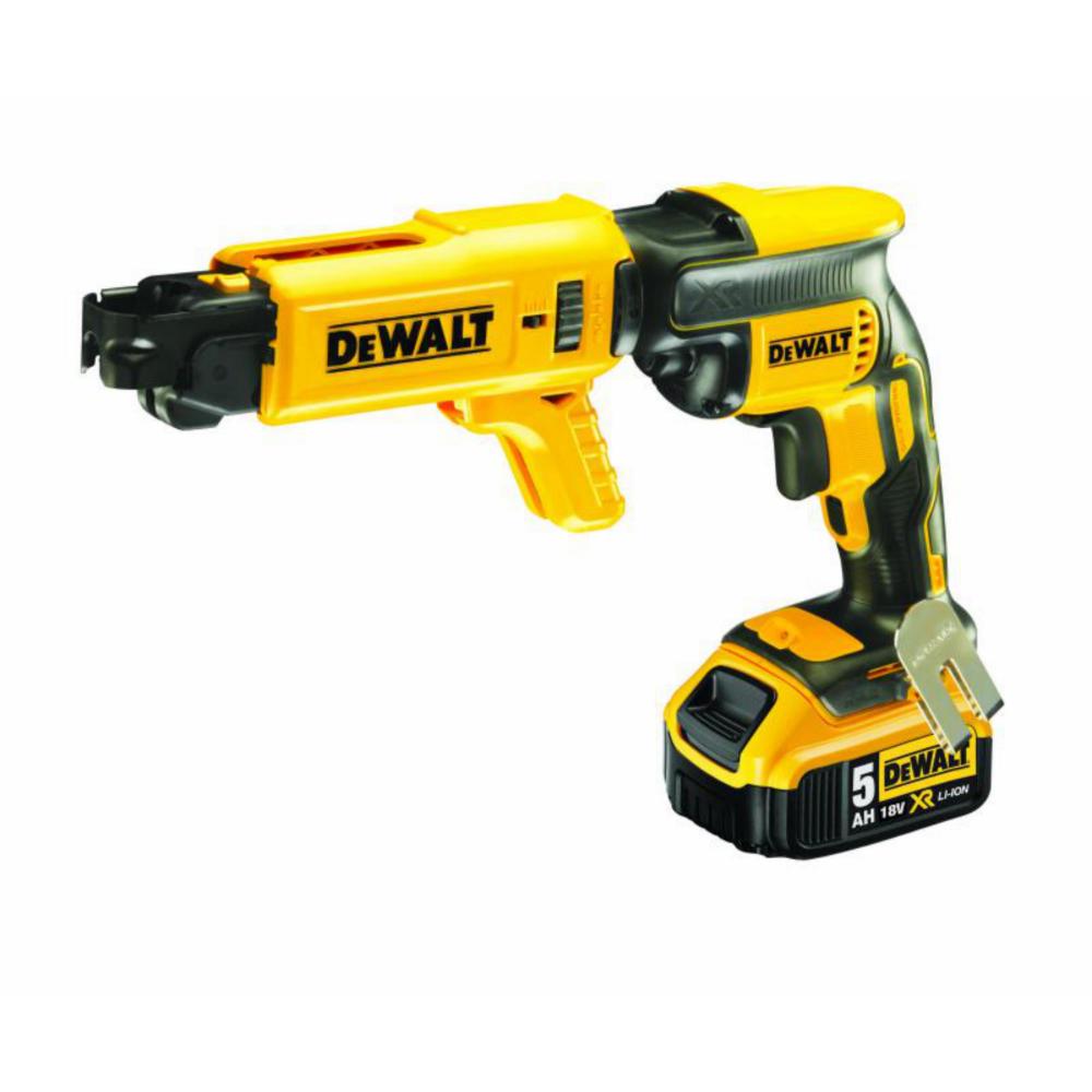 Dewalt Κατσαβίδι Γυψοσανίδας Μπαταρίας Brushless 18V 2x5Ah (DCF620P2K-QW) (DEWDCF620P2K-QW)