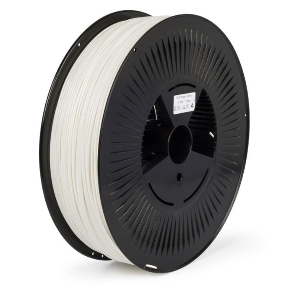 REAL PLA 3D Printer Filament - White - Spool of 5Kg - 2.85mm (REALPLATWHITE5000MM285)