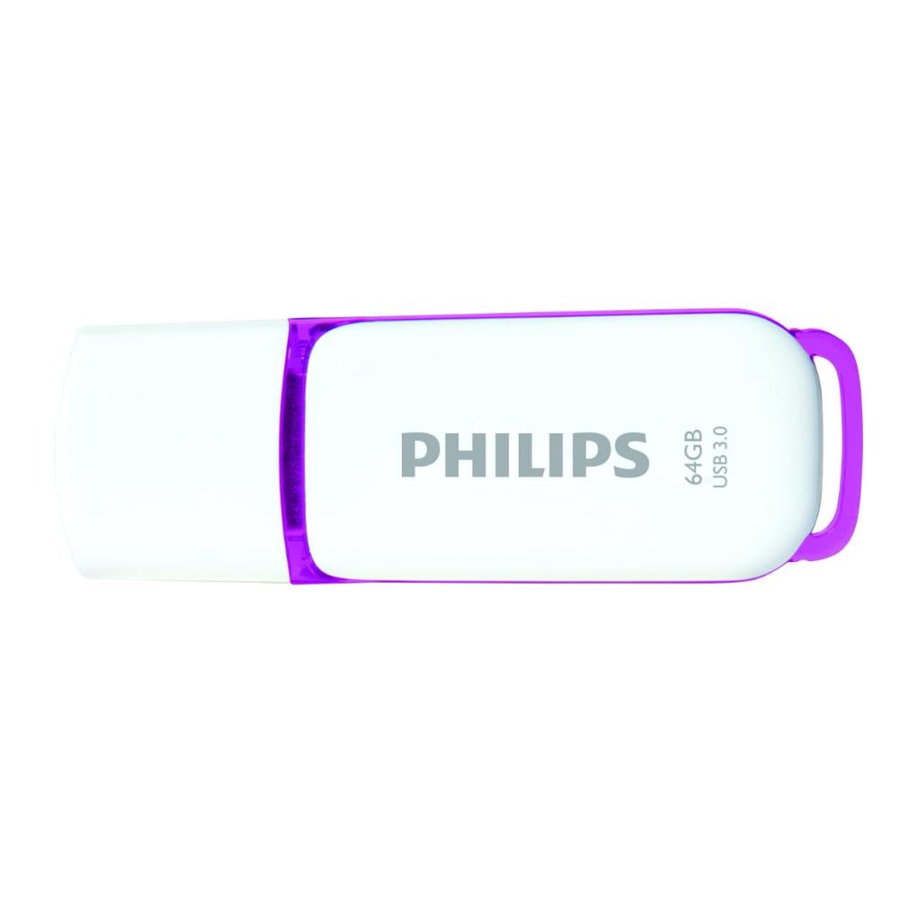 Philips Snow 64GB USB 3.0 Stick Pink (FM64FD75B/00) (PHIFM64FD75B-00)
