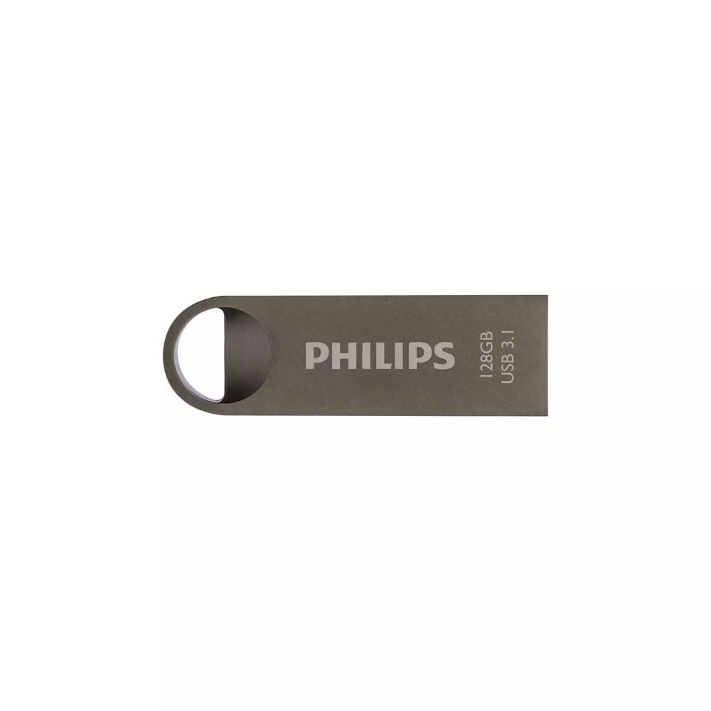 Philips Moon 128GB USB 3.1 Stick Silver (FM12FD165B/00) (PHIFM12FD165B-00)