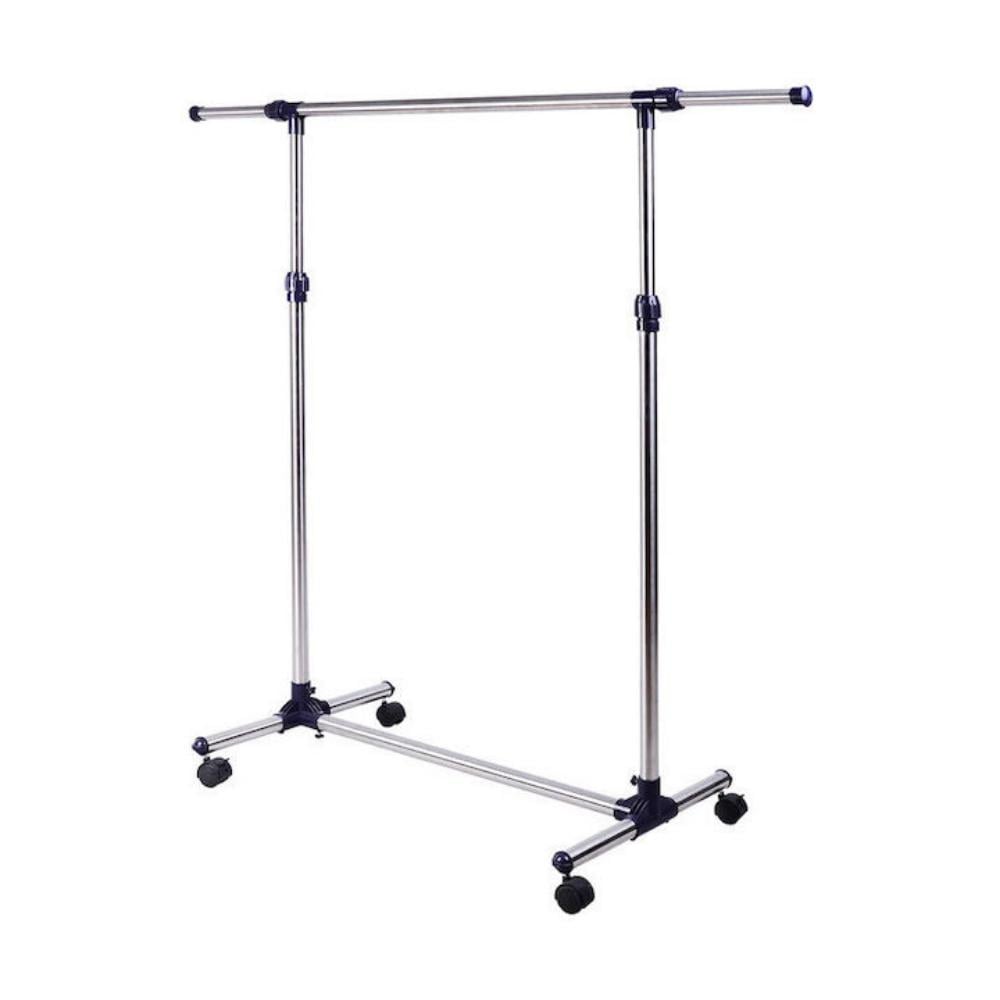 Homcom Metal Floor Clothes Hanger 86-160x45x95-170 (03-0010) (HOM03-0010)