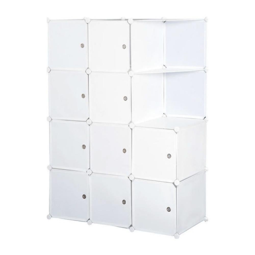 Homcom storage system - wardrobe with 10 cubes 111x47x145 (831-176) (HOM831-176)