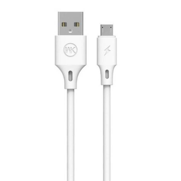 Charging Cable WK Micro White 1m Full Speed Pro WDC-092 2.4A