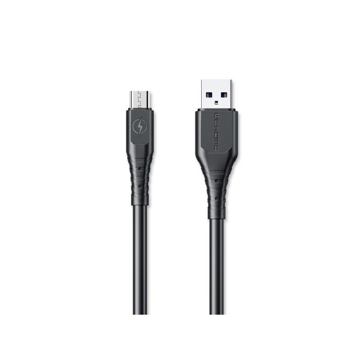 Charging Cable WK Micro Wargod Black 3m WDC-152 6A