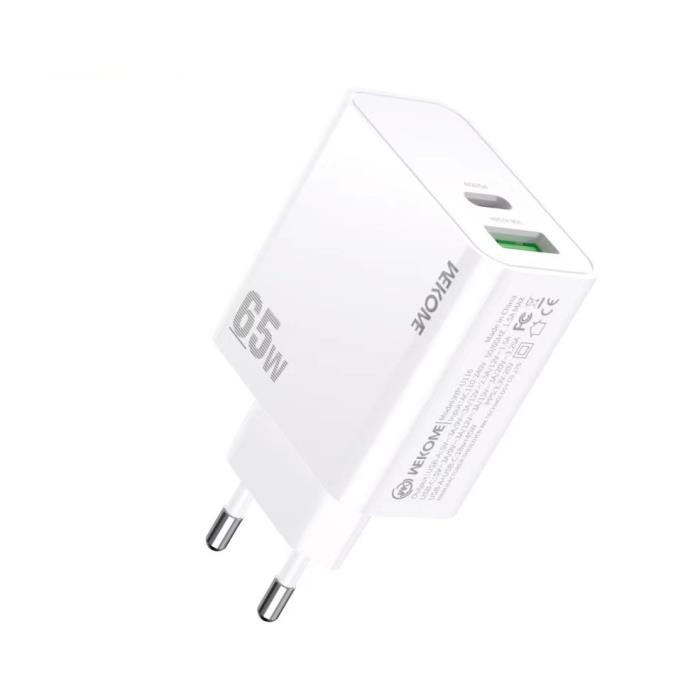 Charger WK 65W PD+USB QC3.0 WP-U116