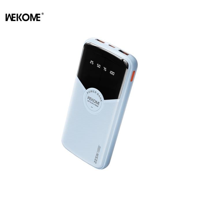 Power Bank WK 10000mAh 22,5W PDx1 &amp; QC2.0x2 Blue WP-43