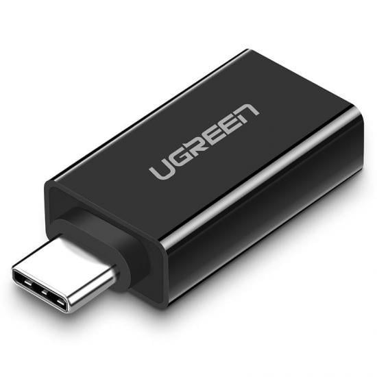 Adaptor OTG TYPE C 3.1 to USB 3.0 UGREEN US173 Black 20808