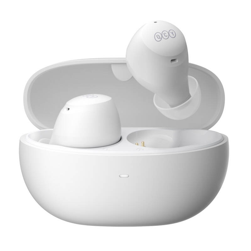 QCY HT07 ArcBuds TWS White - ANC Music Earbuds, 40dB 6 microphone ANC & PNC, 32h battery.