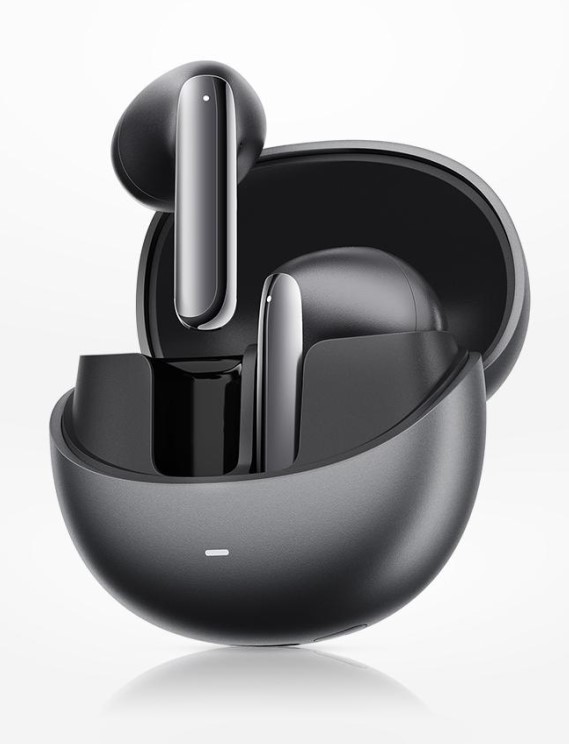 QCY AilyBuds Pro Semi-Ear ANC TWS Black 6 mic &amp; A.I. Noise Cancel. A.I. Audio Ultra HD Multi-point.