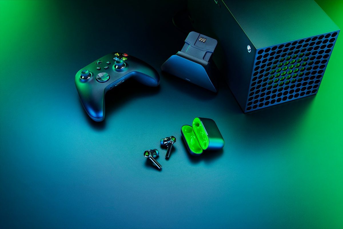 Razer HAMMERHEAD HYPERSPEED - XBOX Licensed - Wireless Gaming Earbuds - ANC - RGB - TWS