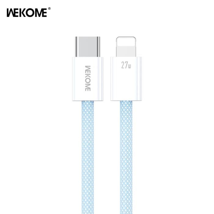 Charging Cable WK 27W PD TYPE-C/i6 Blue 1m WDC-21