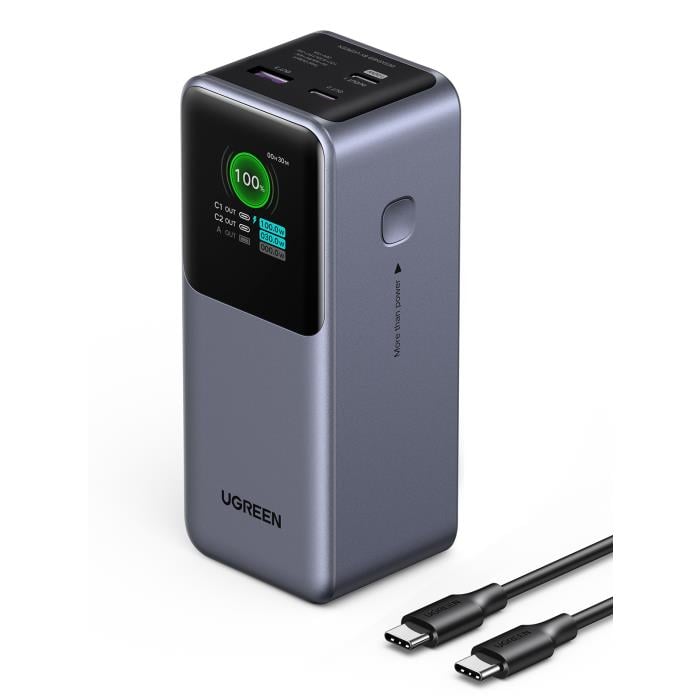 Power Bank UGREEN 20000mAh 130W PDx2 &amp; QC3.0x1 PB721 35524B