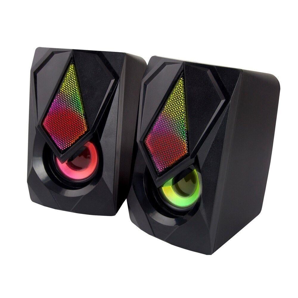 Esperanza Boogie Computer Speakers 2.0 with 5W Power in Black (EGS102) (ESPEGS102)