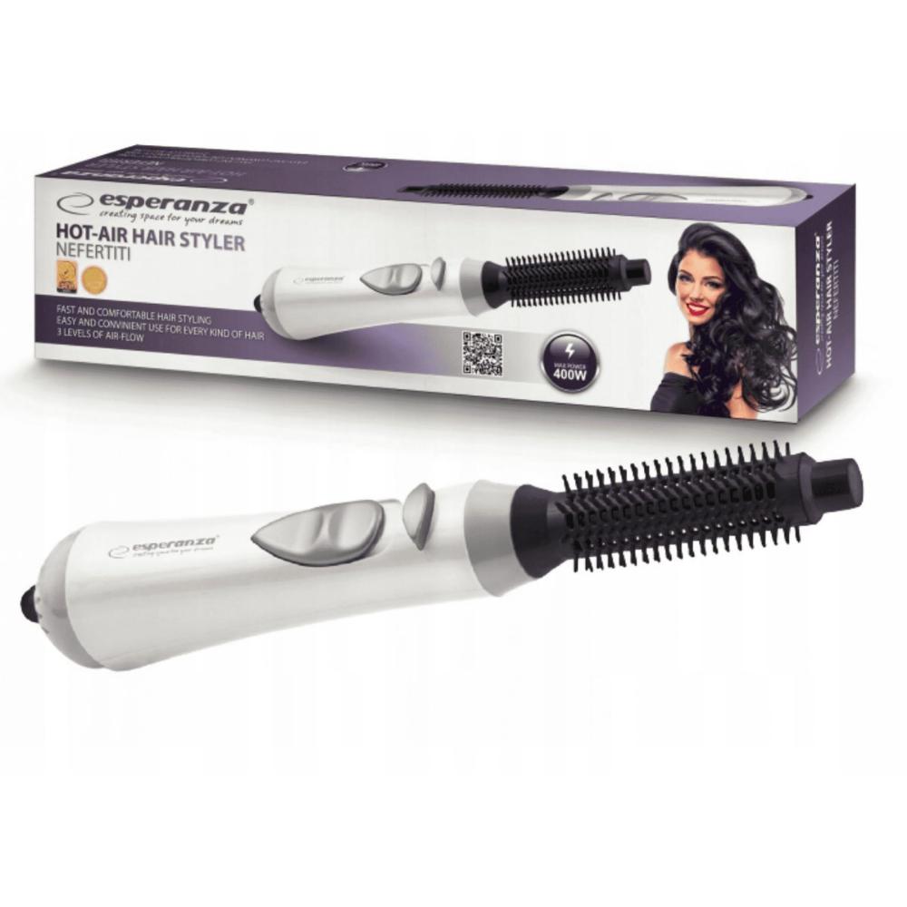 Esperanza Electric Air Brush Nefertiti for Curls 400W (EBL001W) (ESPEBL001W)