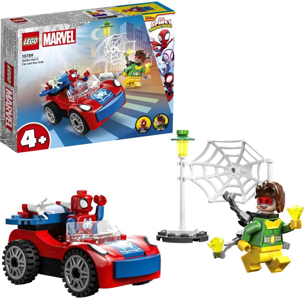 Lego Marvel Spider-Man's Car &amp; Doc Ock για 4+ ετών (10789) (LGO10789)