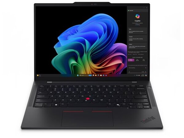 LENOVO Laptop ThinkPad T14s G6 14'' Copilot+ PC WUXGA IPS/Snapdragon X Elite X1E-78-100/32GB/1TB SSD/Integrated Qualcomm Adreno Graphics/Win 11 Pro/3Y PREM/Black