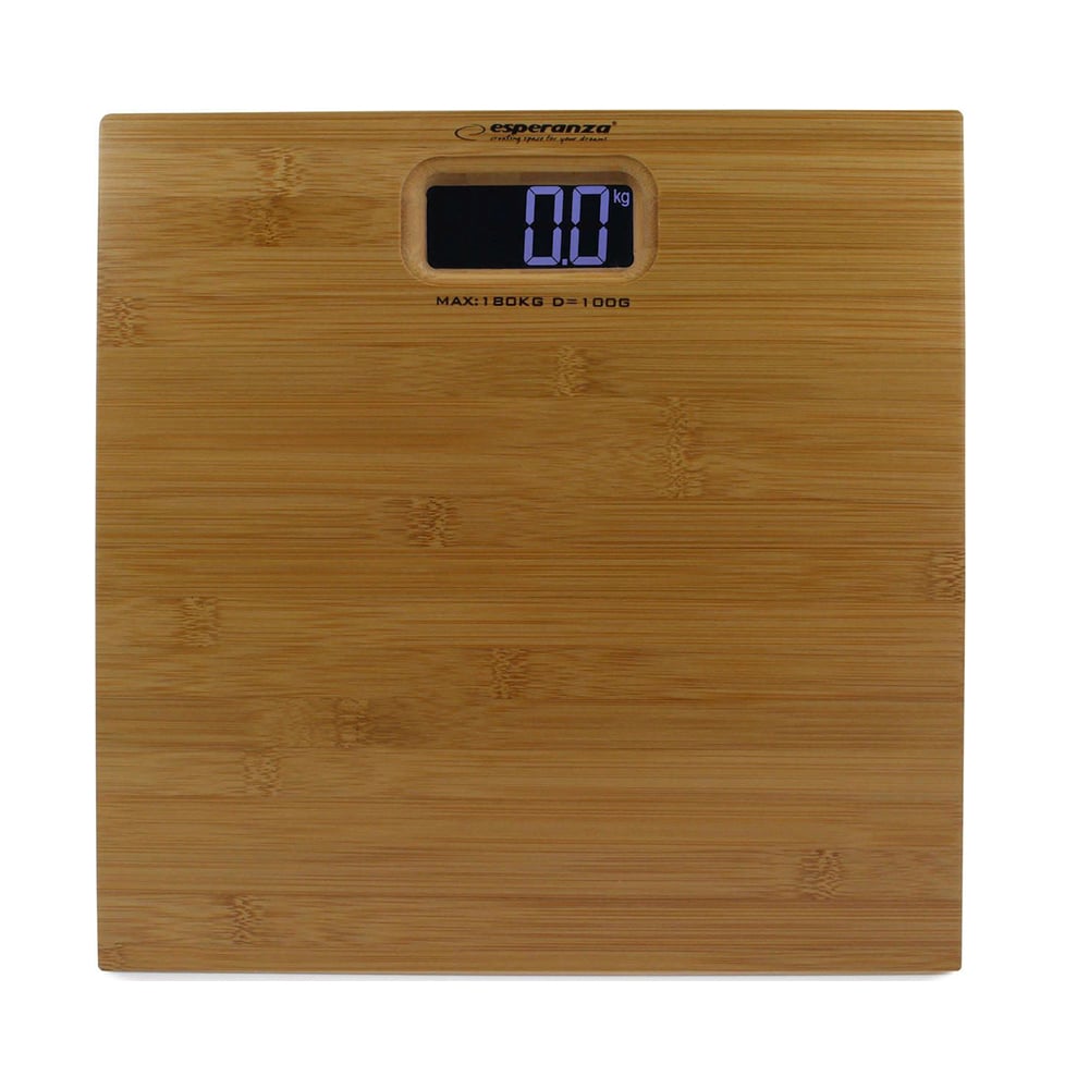 Esperanza EBS012 Bamboo Digital Bathroom Scale