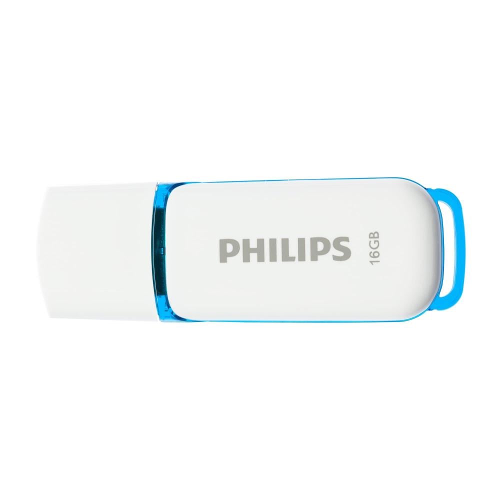 Philips Snow 16GB USB 2.0 Stick Blue (FM16FD70B/00) (PHIFM16FD70B-00)