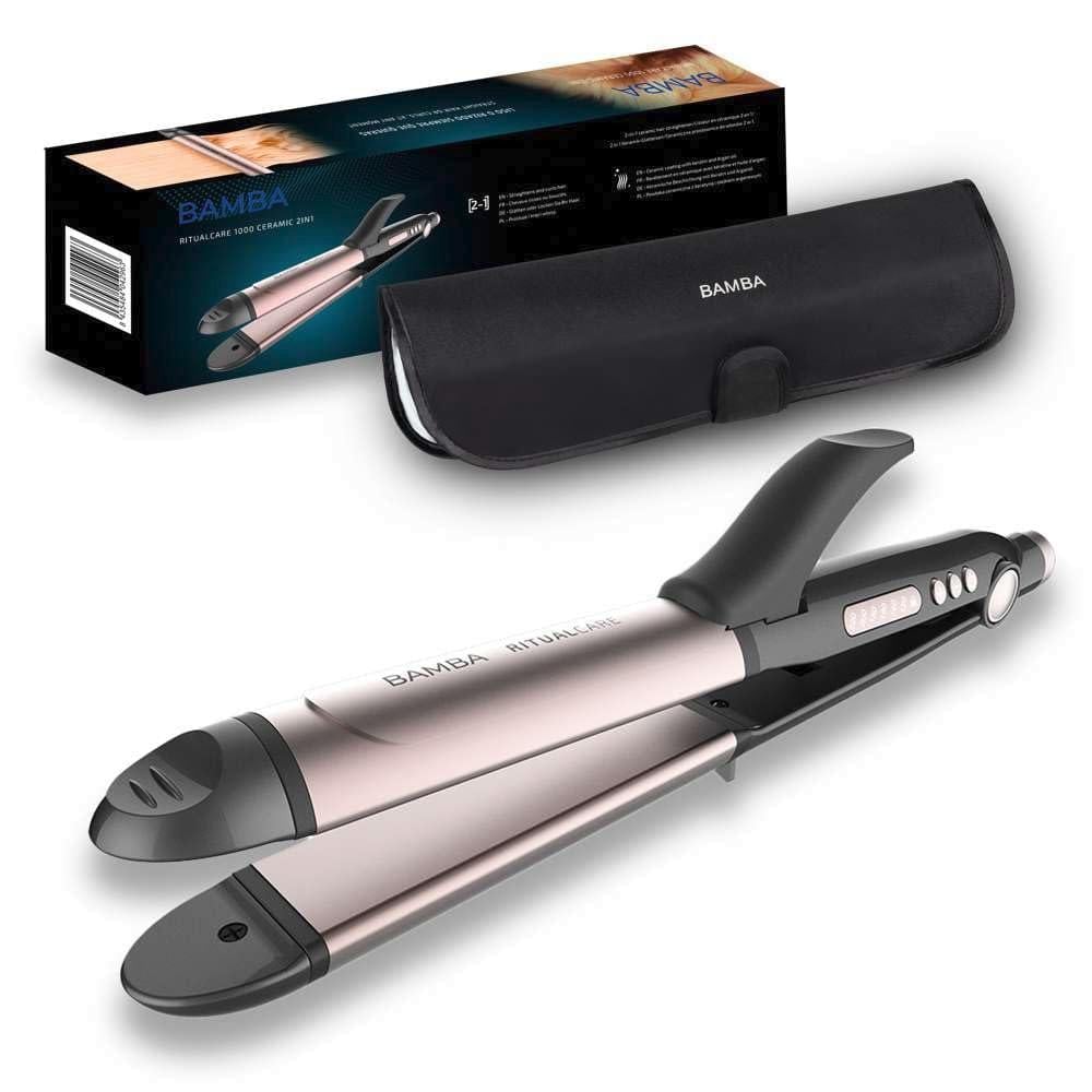 Cecotec Hair Straightener - 2 in 1 Curling Iron Bamba RitualCare 1000 Ceramic 82 W (CEC-04296)