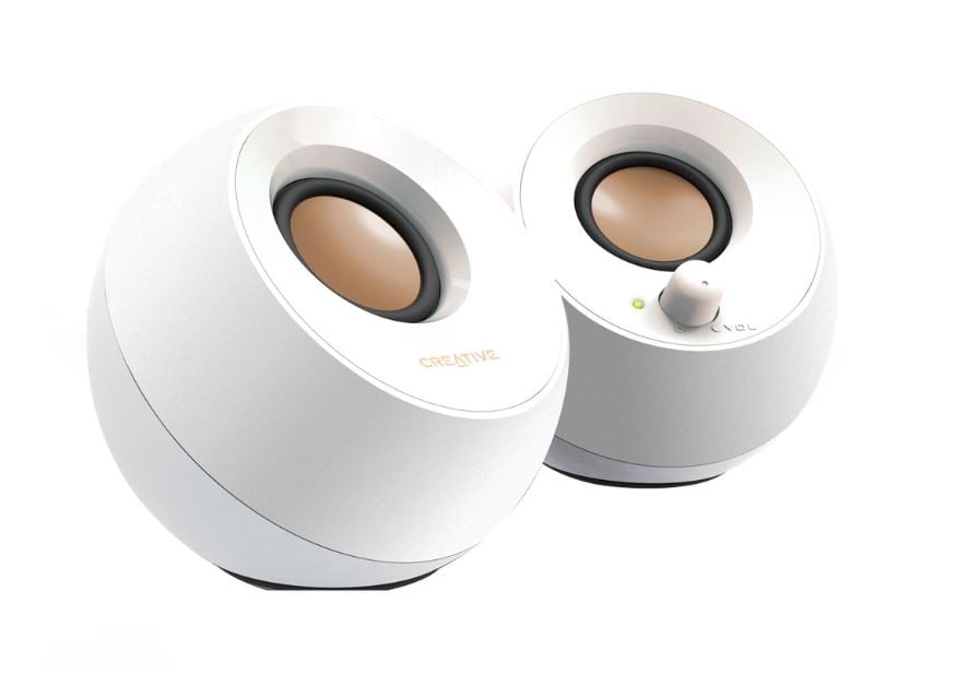 CREATIVE Speaker Wired 2.0 Pebble White