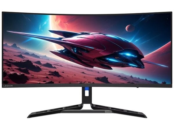 LENOVO Monitor Legion R34w-30 Gaming 34'' WQHD VA Curved, HDMi, Display Port, AMD FreeSync Premium, Speakers, 3 Years Warranty.