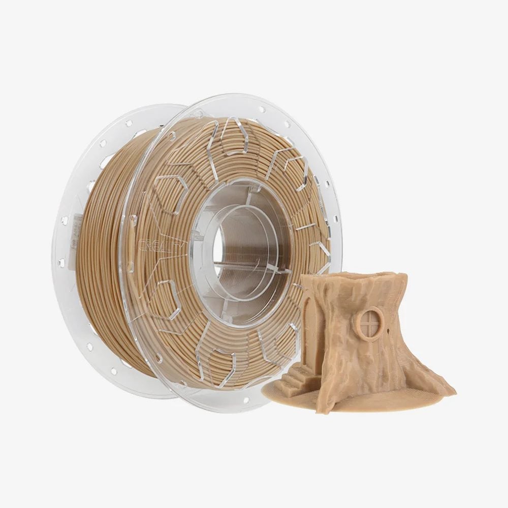 CREALITY CR-Wood Filament White Pine, 3D Printer 1 kg Spool, 1.75mm (3301130001)