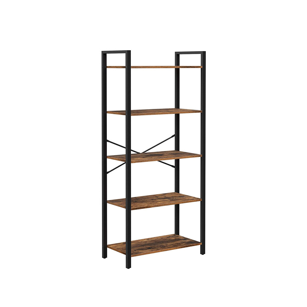 Metal Bookshelf with 5 Shelves 66 x 30 x 153 cm Vasagle (LLS061B01) (VASLLS061B01)