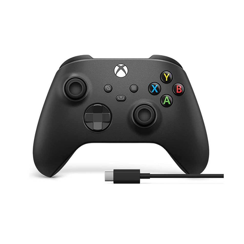 Microsoft Xbox Series X Controller with USB-C Cable carbon black (1V8-00002) (MIC1V8-00002)