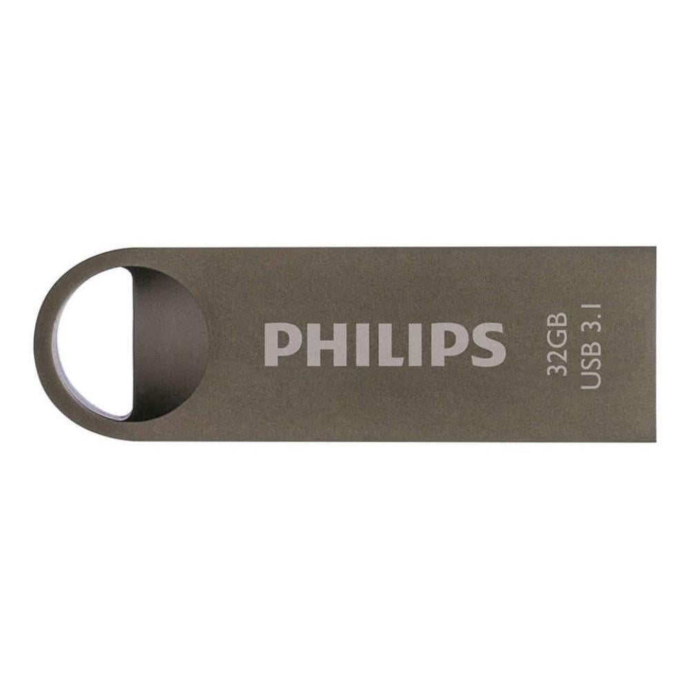 Philips Moon 32GB USB 3.1 Stick Silver (FM32FD165B/00) (PHIFM32FD165B-00)