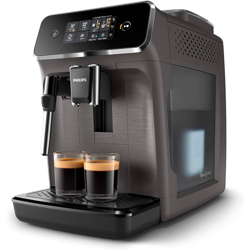 Philips Automatic Espresso Machine 1500W 15bar Pressure with Grinder Grey (EP2224/10)