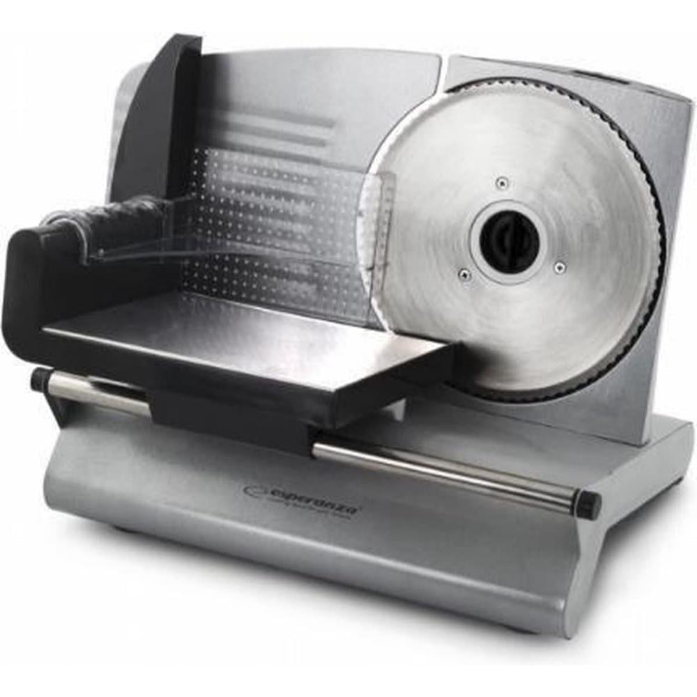 Esperanza Meat Slicer with 190mm Cutting Disc 38x25x25cm (EKM018K) (ESPEKM018K)
