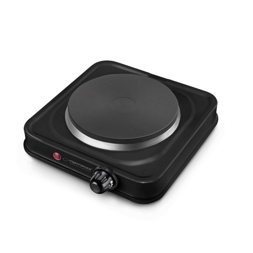 Esperanza Single Black Enamel Tabletop Stove (EKH003K)