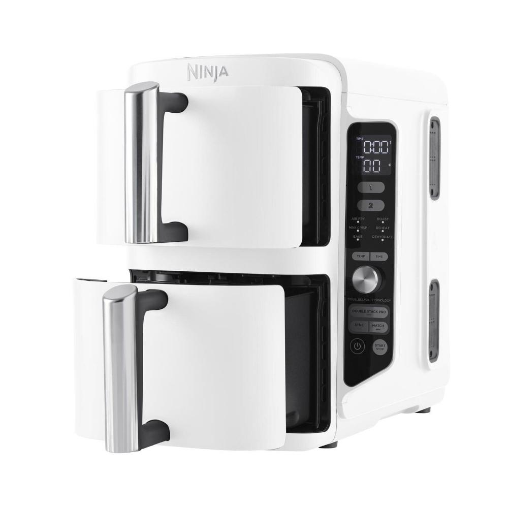 Ninja Double Air Fryer 9.5L White (SL400EUWH)