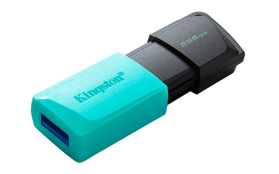 KINGSTON USB Stick DataTraveler Exodia M DTXM/256GB, USB 3.2, Cyan.
