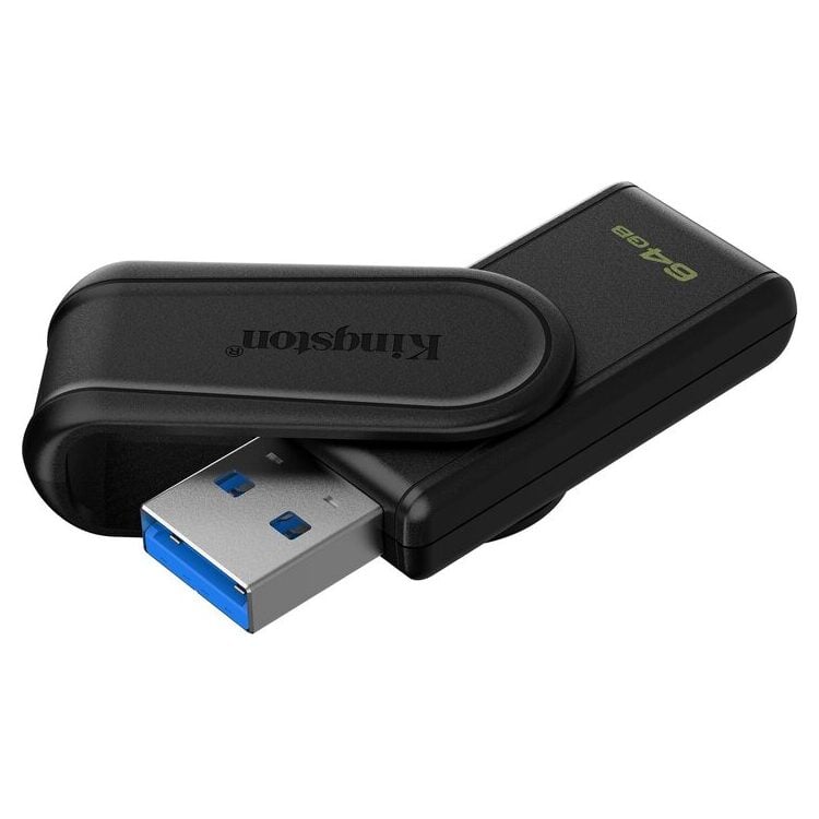 KINGSTON USB Stick DataTraveler Exodia S DTXS/64GB, USB 3.2, Black.