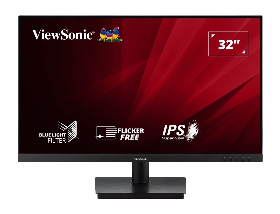 VIEWSONIC Monitor VA3209-2K-MHD 31.5'' WQHD IPS, HDMI, DP, Speakers