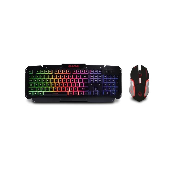 Keyboard &amp; Mouse Metalic Zeroground KB-1700GUMS ARAI